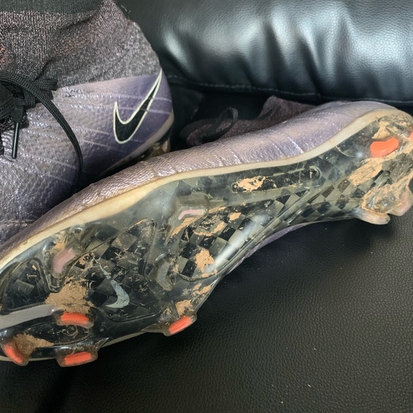 Nike Mercurial Vapor Superfly 4 CR7 Ronaldo Metallic Chrome Lilac 10.5 - Picture 7 of 8